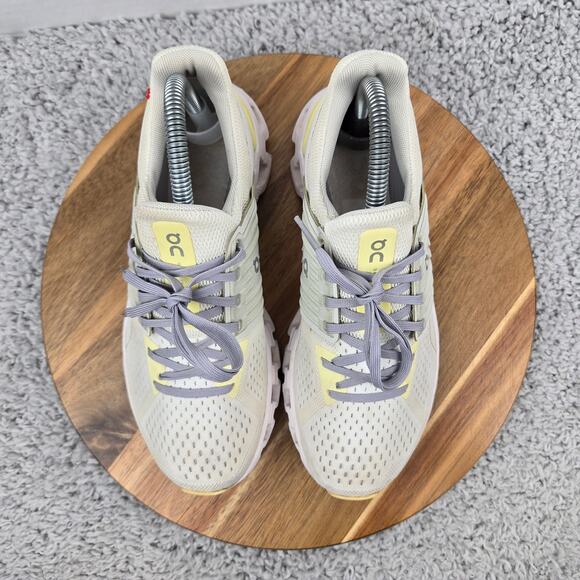 On Running Womens Cloudswift White Limelight Athletic Casual Daily Trainer W7 - Picture 5 of 13